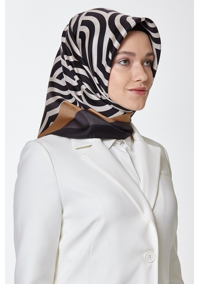 Armine Özel Nostalji Serisi Twill İpek Eşarp Modelleri 8153D-36