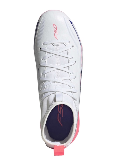 Adidas F50 Hyperfast League Mid Fg J Çocuk Beyaz Futbol Krampon Kk1316
