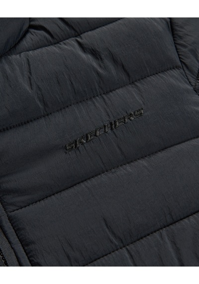 Skechers W Padded Pocket Light Jacket Kadın Siyah S2620196-3817