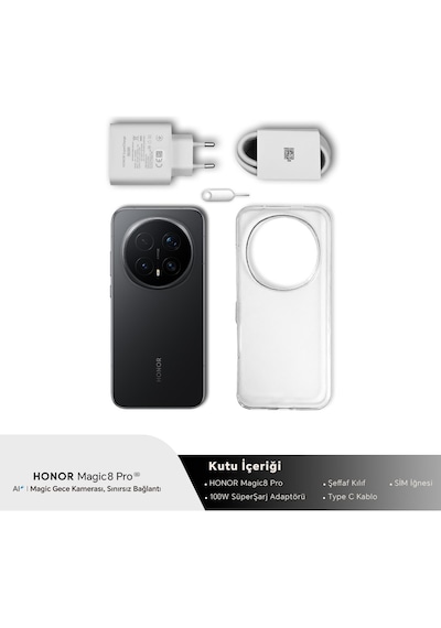 Honor Magic 8 Pro 5G 12 GB 512 GB (Honor Türkiye Garantili)