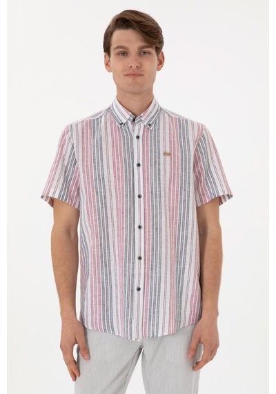 U.s. Polo Assn. Erkek Gömlek 2105265 Kırmızı