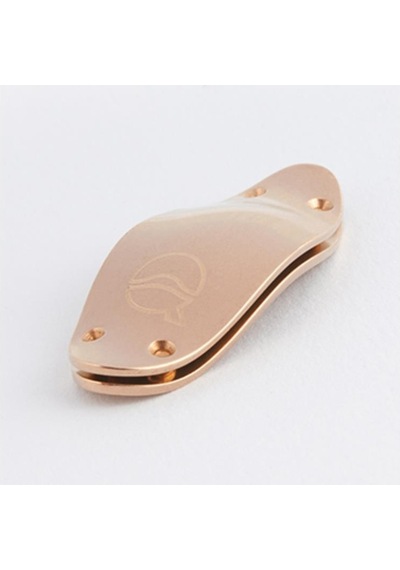 Lefreque 41mm Masif Gümüş Pembe Altın Kaplama Flüt/saksofon/trompet/trombon/korno Ses Köprüsü