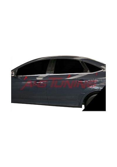 Ford Mondeo Krom Cam Çıtası 2007-2015 6Prç Paslanmaz Çelik N11.4408