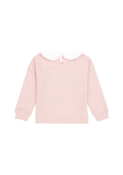 U.S. Polo Assn. Kız Çocuk Pudra Sweatshirt 50317879-vr042