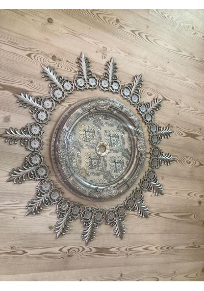 Decogold Gümüş Saray Tavan Mızrak Motif 14 21 Cm