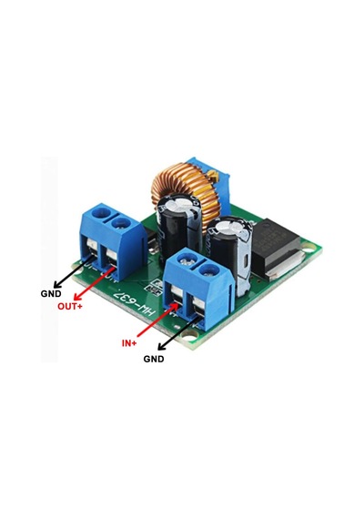 Lm2587 Ayarlı Voltaj Yükseltici Modül 40v 5a Step Up Boost