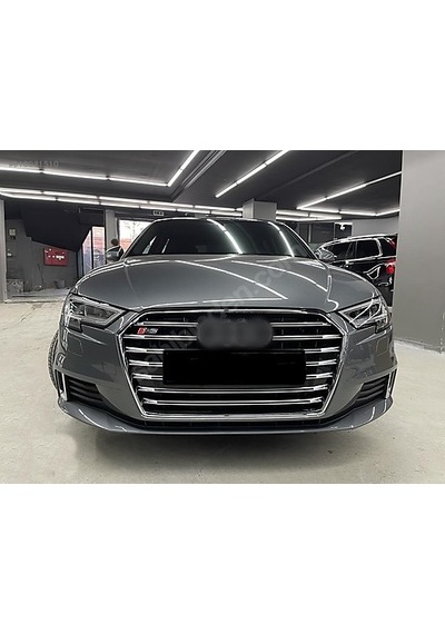 Audi A3 S3 2016-2020 Kromlu Siyah Panjur