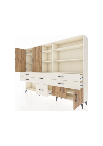 Arges Dolap 10 Raflı 6 Çekmeceli 4 Kapaklı 220x30x163 Aytaşı-çam/aytaşı Atlas Çam/aytası - Aytası Arges Dolap 10 Raflı 6 Çekmeceli 4 Kapaklı 220x30x163 Aytaşı-çam/aytaşı Atlas Çam/aytası - Aytası