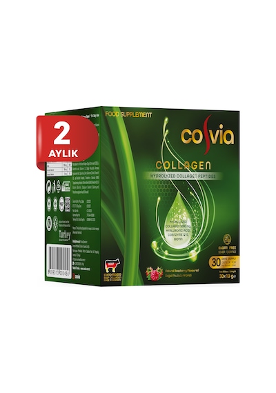 Cosvia Collagen Hidrolize Peptid 2 Pk. 60 Saşe 2 Aylık