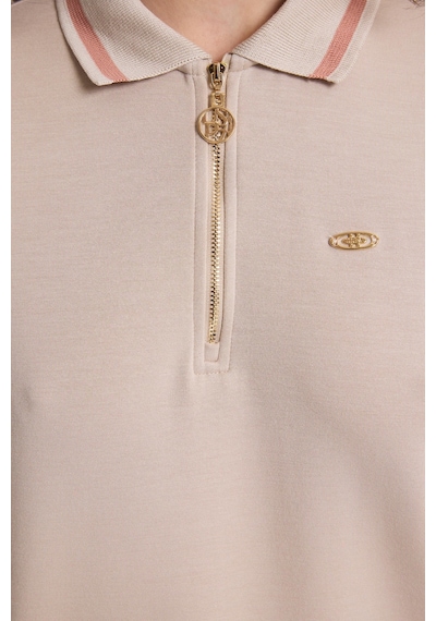 U.S. Polo Assn. Kadın Taş Tişört 50323481 Vr049 Taş Rengi