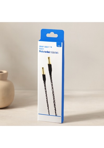 3.5mm Aux Örgülü Ses Kablosu 1m