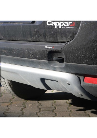 Cappafe Dacia Duster Arka Koruma Difüzör Mat Gri 2010-2017 N11.20038