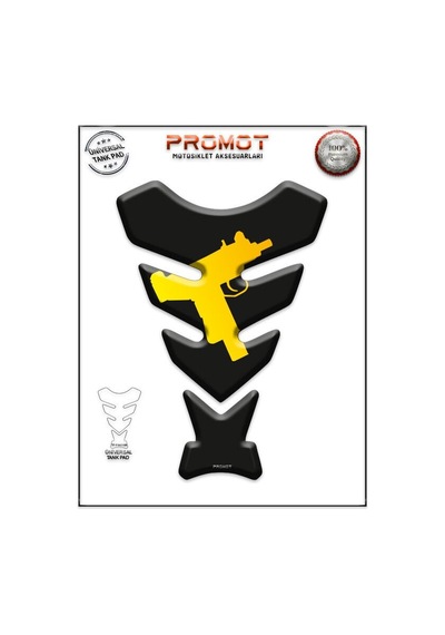 Universal Motosiklet Tank Pad 3d Sticker 0199 Diğer