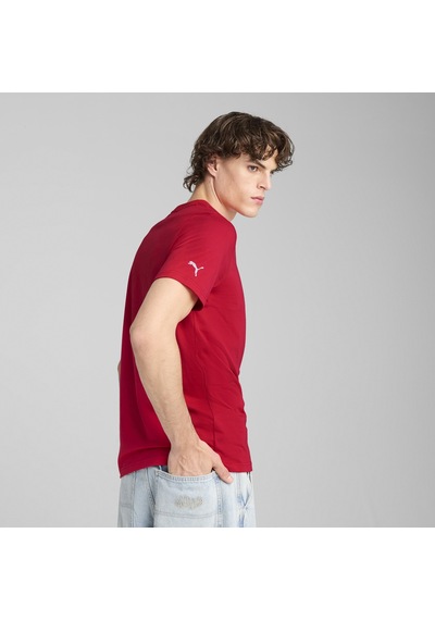 Puma 63018902 Ferrari Race Tl Big Shield T Erkek Spor Tişört KIrmızı