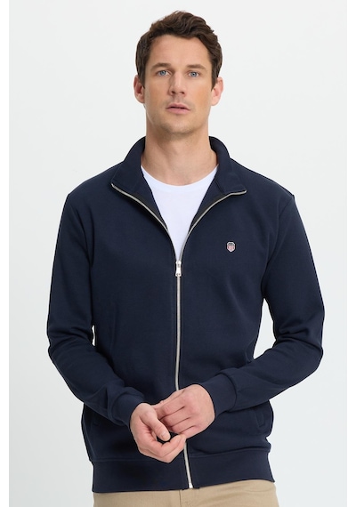 Tudors Erkek Slim Fit Dar Kesim Pamuklu Tam Fermuarlı Çift Cepli Dik Yaka Lacivert Sweatshirt Hırka-41892 Lacivert Tudors Erkek Slim Fit Dar Kesim Pamuklu Tam Fermuarlı Çift Cepli Dik Yaka Lacivert Sweatshirt Hırka-41892 Lacivert