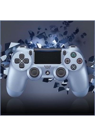 Elvita PS4 Uyumlu V2 Oyun Kolu Titanium Blue