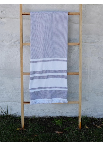 100x180 Cm Büyük Boy Renkli Unisex Plaj Havlusu Baveno Desen003