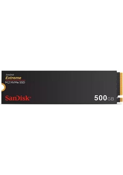 Sandısk 500gb Extreme Sdssdx3n-500g-g26 5000-4000mb/s M2 Nvme Gen4 Disk