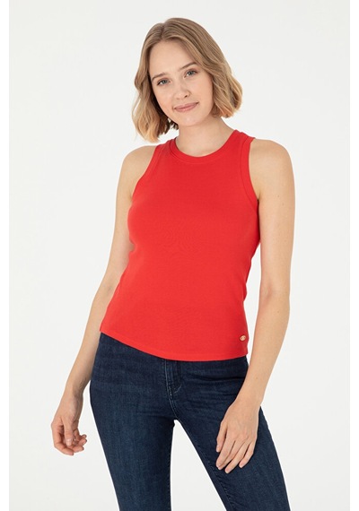 U.S. Polo Assn. Kadın Basic Tişört 50280072-vr030 992410