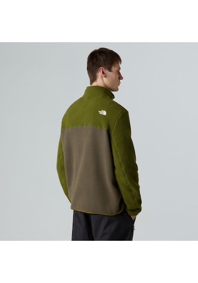 The North Face M Yumiori 1/4 Zip Erkek Polar-30493 Haki