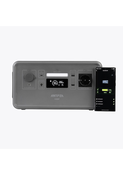 Antfea S300 Taşınabilir Güç Kaynağı Gri