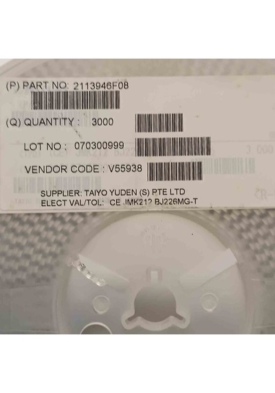 2113946f08 22mf 6.3v 805 Seramik Kondansatör 47 Adet