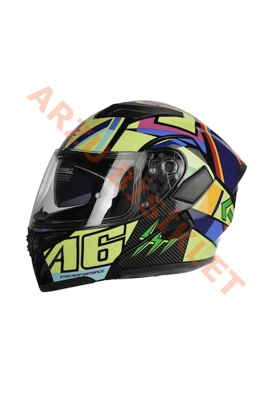 Kc - Çene Açılır Vizörlü Kask Kc902 Enso 46 Xl Karışık-çok Renkli