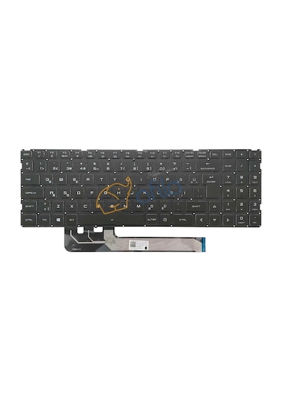 Monster Abra A5 V15.3, A5 V15.3.1, A5 V15.3.2 Notebook Klavyesi - Siyah - Tr - Non-backlit