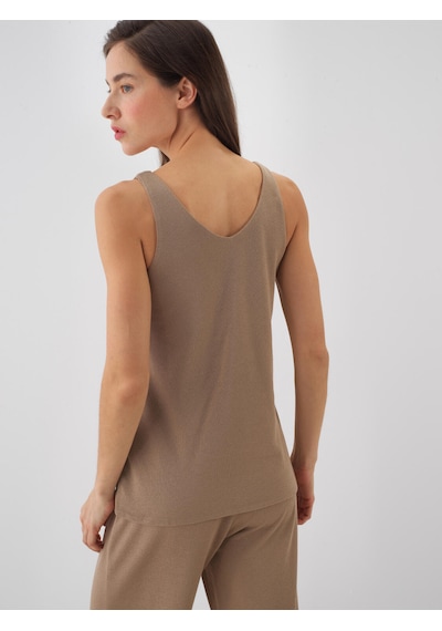 Xint Camel Pamuk Dokulu Regular Fit Atlet 602452