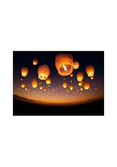 Dilek Feneri Balonu 5 Adet 50 x 22