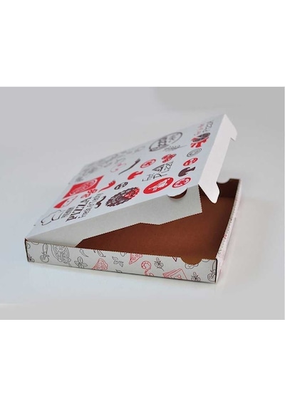 Pizza Kutusu 26X26X4.2 Cm - 100 Adet N11.972