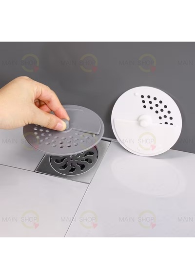 Banyo & Mutfak Giderleri İçin Duş Lavabo Süzgeci Kokuya Karşı Koruyucu & Dayanıklı Gri M-137 Plastik Diğer