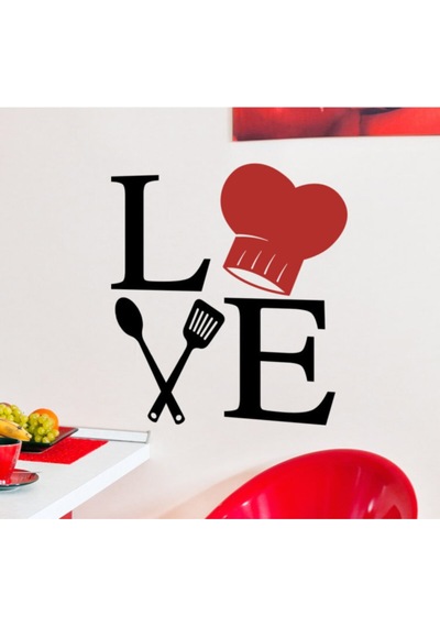 Love Modern Mutfak Stıcker