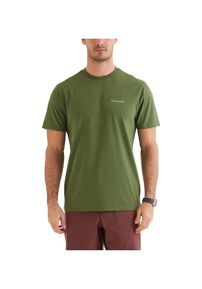 Columbia Csc M Basic Sm Logo Brushed Ss Tee Erkek Kısa Kollu Tişört Cs0282-352 001