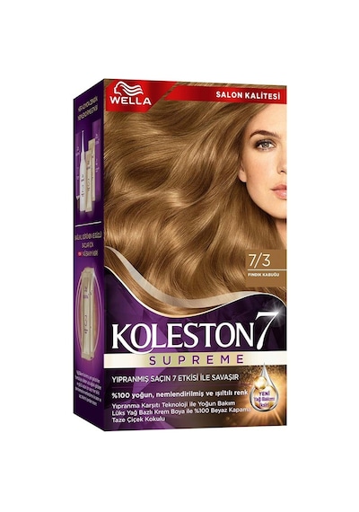 Koleston Supreme Kit 7/3 Fındık Kabuğu Saç Boyası