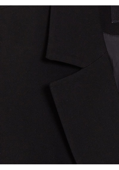 Lcw Vision Siyah Kruvaze Yaka Kadın Blazer Ceket