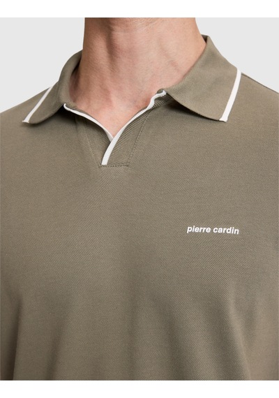 Pierre Cardin Erkek Haki Tişört 50321029-vr027