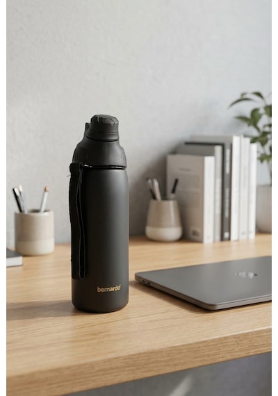 Bernardo Viva Termos Matara Siyah 600ml Krem