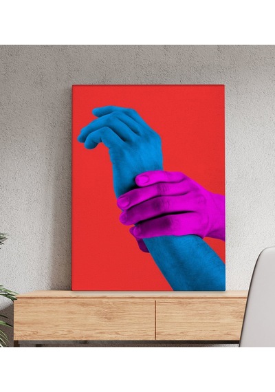 Bk Gift Fantastic Tasarımlı Kanvas Tablo-36 50x70cm Ev Dekorasyonu, Ev Hediyesi Bitmeyencom29969 Bk Gift