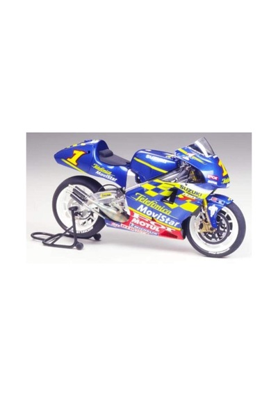 Tamiya 1/12 Telefonica Suzuki Rgv '01 Plastik Motorsiklet Maket Yapım Kiti