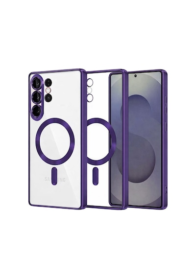 Samsung Galaxy  Uyumlu,  S26 Ultra Kross Magneticsafe Kapak - Mor