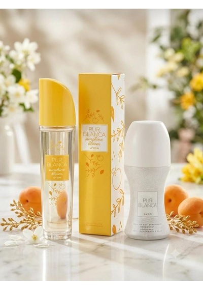 Avon Pur Blanca Parfüm Seti Çiçek