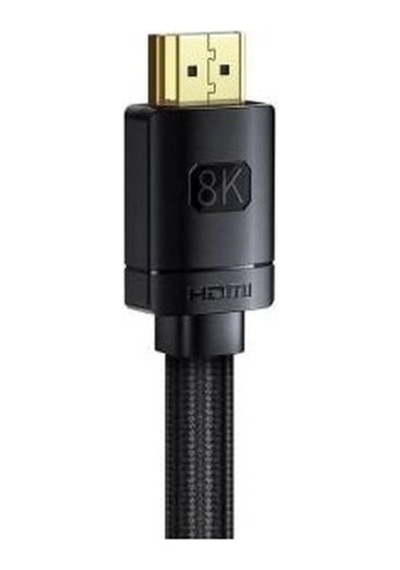 Baseus Hd Series 8k Hdmı 60hz 2.1 Örgülü Görüntü Aktarma Kablosu 48 Gbps 1 Metre