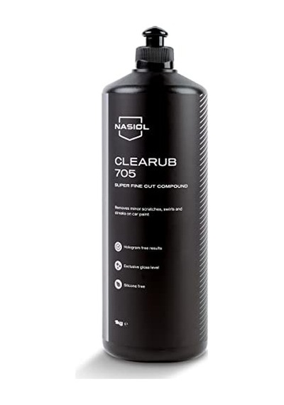Nasiol Clearub 705 Araç Çizik,hare Giderici Pasta Cila-1 Kg-boya Koruma Parlatma Wax, Detailing, Güçlü Çizik Alıcı Araç Pasta Cila, Boya Koruyucu Ve Parlatıcı Oto Polisaj