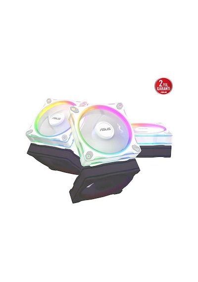 Asus Prıme Mr120 Argb Reserve 12cm Kasa Fanı 3-lü Paket Beyaz 90da00l3-b09020