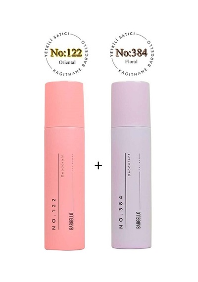 Bargello No:122 + No:384 Kadın Oriental / Floral Deodorant 150ml - Mnms150no