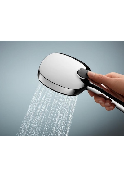 Grohe Vitalio Comfort 110 El Duşu Seti 110 MM Kare 2 Akışlı El Duşu + Duş Başlığı Tutucu + 1750 MM Duş Hortumu +  Duş Başlığı Set Krom 26399001