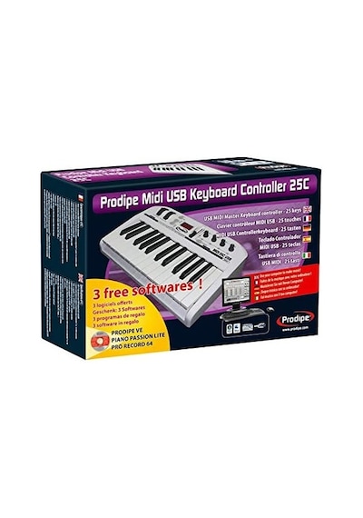 Mıdı Usb Keyboard 25c Mıdı Klavye - 25 Tuş