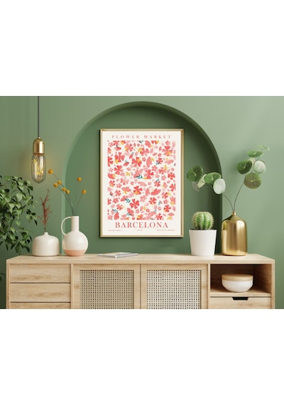 Matisse Barcelona Çerçevesiz Poster Modern Duvar Tablosu Dkr003 2