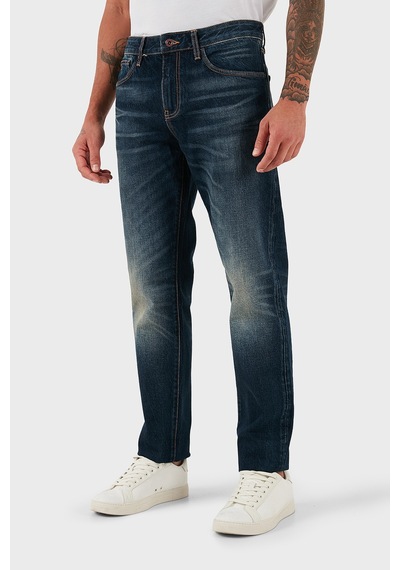 Armani Exchange Erkek Kot Pantolon Xm000049 Af18810 Mb001 Mavi Mavi